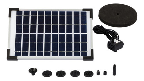 Mini Panel Solar De 10 V, 10 W, Fuente, Fuente, Bomba De Agu