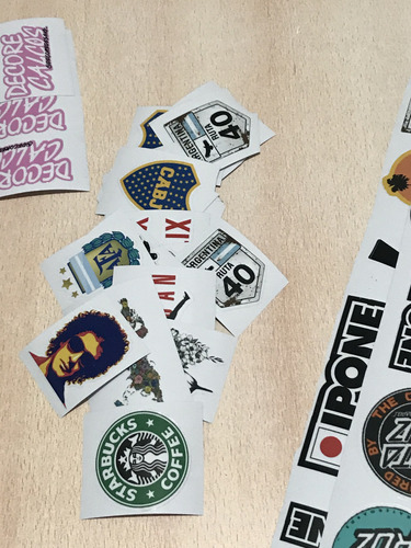 Calcomanias/stickers Individuales X10 Variadas