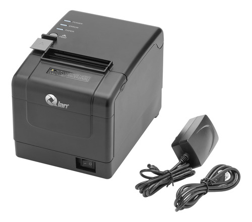 Impresora de Tickets Qian, Térmica, 203 x 203DPI, USB, Serie, Bluetooth, Wi-Fi, Compatible con ESC/POS, Rj11/Rj45, Negro, QTP-BTWF-01