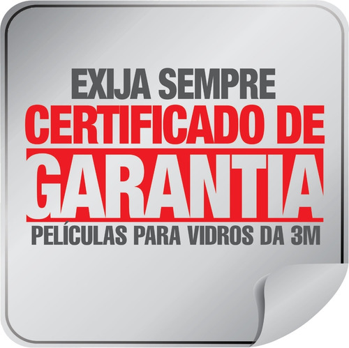 Película Automotiva 3m Color Stable Aplicada, Sem Parabrisa