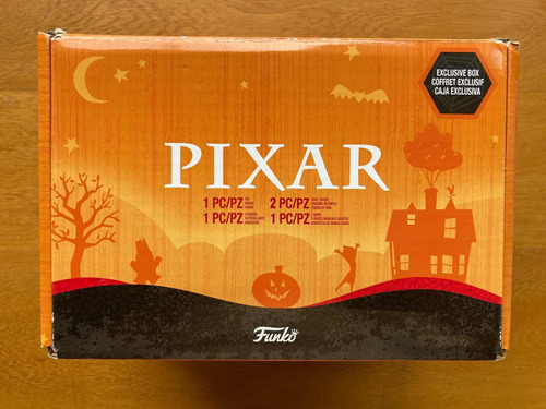 Funko Box! Pixar Halloween! Incluye 2 Funko Pops!