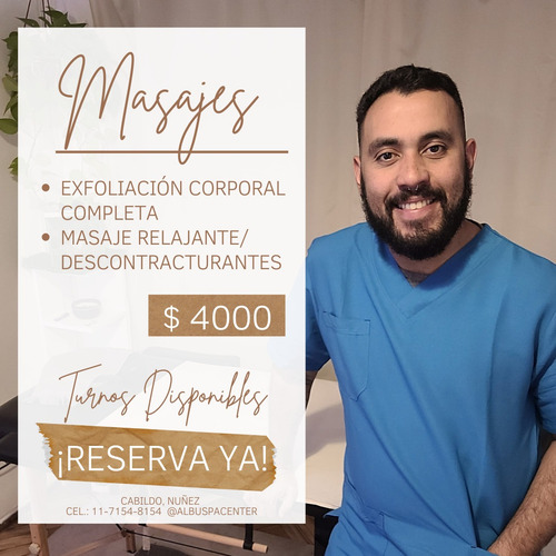 Imagen 3 de 3 de Masajes Para Hombres