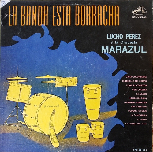 Vinilo Lp De Lucho Perez Y La Orq -   Marazul  (xx503