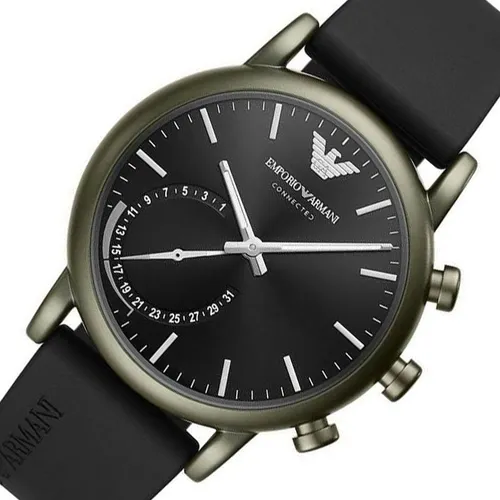 Emporio armani best sale watch hybrid