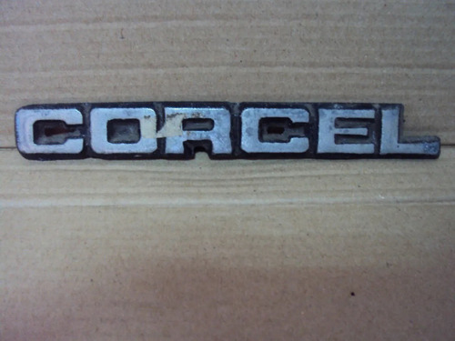 Emblema Corcel Aluminio Usado