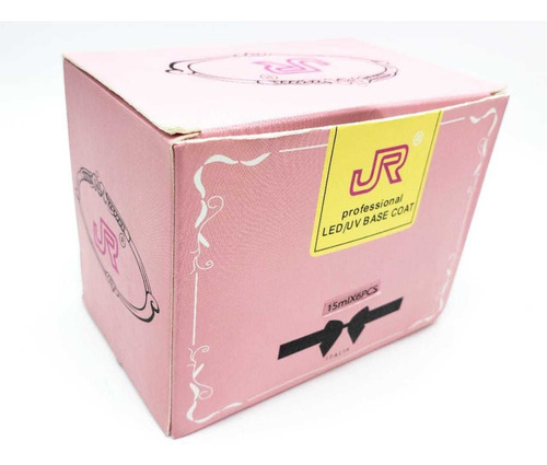 Imagen 2 de 2 de Top Coat O Base Jr 6pcs 15ml Para Gel Semipermanente 3 Pasos