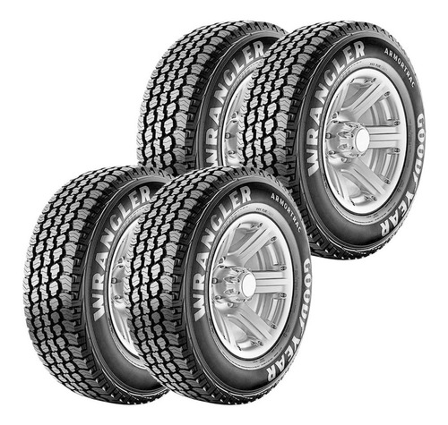 Paq. 4 Llantas 235/75 R15 Goodyear Wrangler armortrac 109s