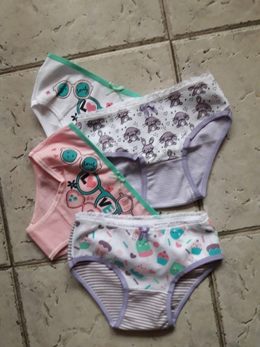 Pack X 2  Bombachas De Niña Vintage Bonitas! Z/colegiales