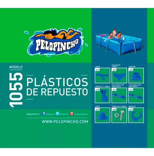 Accesorios Plasticos Pelopincho 1055