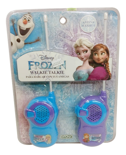 Walkie Talkie Frozen Tv Ditoys Ploppy 692287