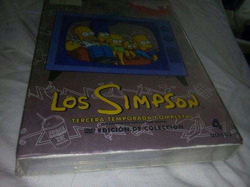 Los Simpsons Temporada 3 Nueva Y Sellada