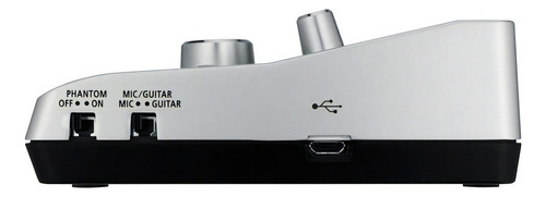 Interface De Audio/midi Roland Ua-4fx2 Usb Para Instrumentos Cor Prateado