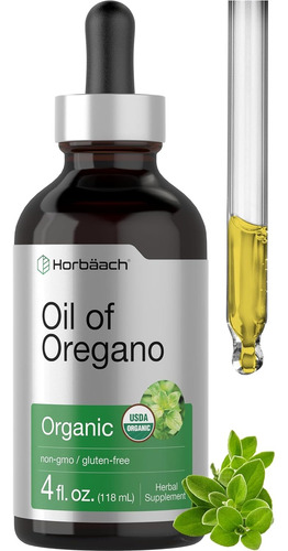 Aceite De Orégano 70% Carvacrol Organico Orégano Oil Gotas