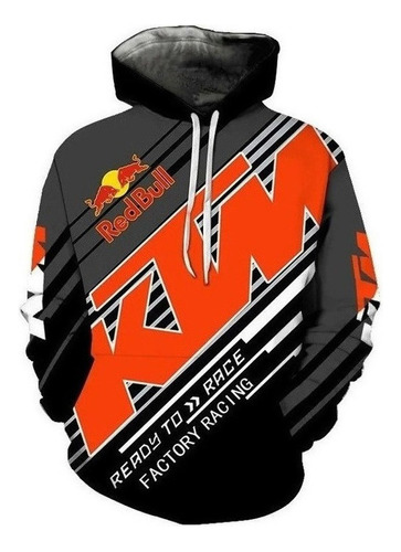 Sudadera F1 Red Bull Racing Ktm Diseño De Excelente Calidad