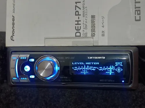 Cd Pioneer Carrozzeria Gráficos Golfinho Impecável Deh-p710