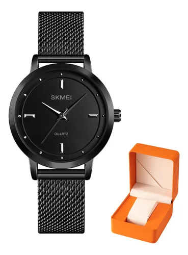 Reloj de pulsera Skmei 1528 de cuerpo color negro anal gico para