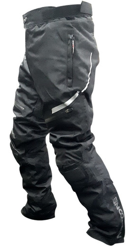 Pantalon Moto Cordura Hombre Nine To One By Ls2 Fuse Negro