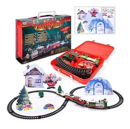 Brinquedo elétrico de Natal de 2022, trem, trem, elétrico pa