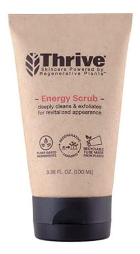 Exfoliante Facial Natural Thrive Para Hombres Y Mujeres - La