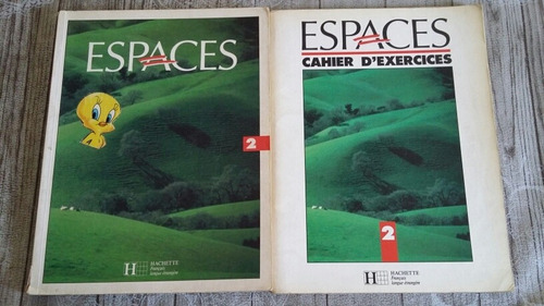 Libro De Francés Espaces.méthode 2 + Cahier D'  Exercices.