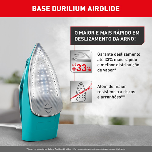 Ferro A Vapor Ultragliss Protect Com Base Durilium Airglide Fup1 127v