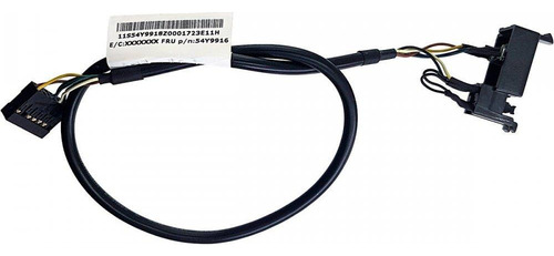 Cabo Botão Power Lenovo Thinkcentre 45cm 54y9916