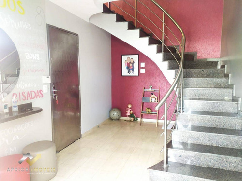 Imagem 13 de 30 de Sobrado À Venda, 300 M² Por R$ 1.280.000,00 - Vila Alzira - Santo André/sp - So1157