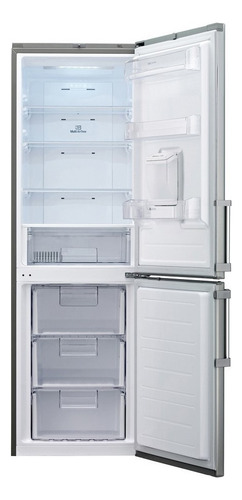 Heladera con freezer inverter LG GW-F439BLFZ color silver con capacidad de 314L 220V