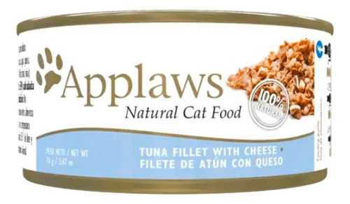 Applaws Filete De Atún Con Queso - Alimento Para Gatos 70gr