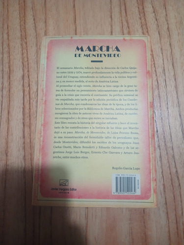 Luis Peirano Basso- Marcha De Montevideo- Ediciones B (Usado)