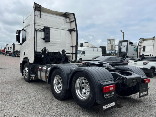 Scania R 450 6x2 Ano 2022/2023 Branco Susp. Ar R450 R460 420