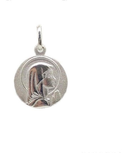 Medalla Virgen Niña Plata 925 Unica Kendra Joyas