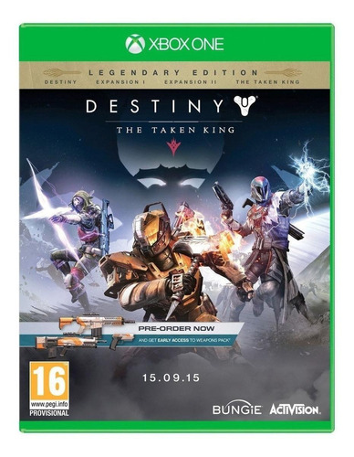 Destiny: The Taken King  Legendary Edition Activision Xbox One Físico