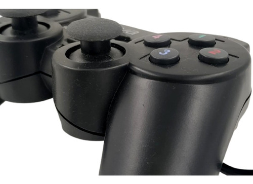 Controle Joystick Usb Inova Para Pc Notebooks E Ps3 Cor Preto