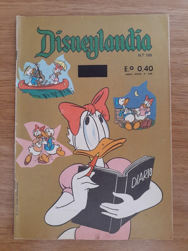 Cómic Disneylandia Año 3 Número 100 Editora Zig Zag 1964