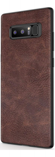 Salawat Para Galaxy Note 8 Funda, Funda Delgada De Cuero Pu