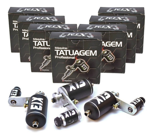 Máquina De Tatuagem Rotativa X13 Tattoo Silver Tcm Machine