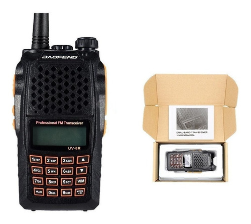 Seis Radios Portatil Baofeng Uv-6r Vhf/uhf Doble Banda 5w.