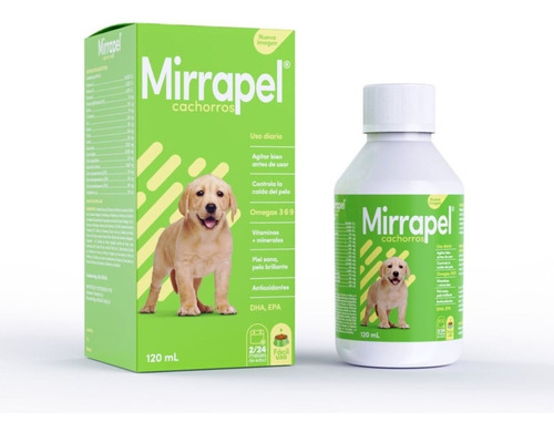 Mirrapel Cachorros Oleoso Multivitamínico Frasco 120ml