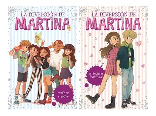 Pack Diversion De Martina 6 Y 7 - 2 Libros - Montena Nuevo