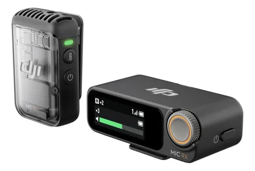 Microfono Inalambrico Profesional Dji Mic 2 (1 Tx 1 Rx)
