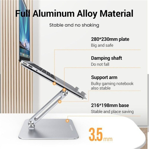Soporte Para Laptop 12 A 17 Ajustable Plegable Lp339 40291
