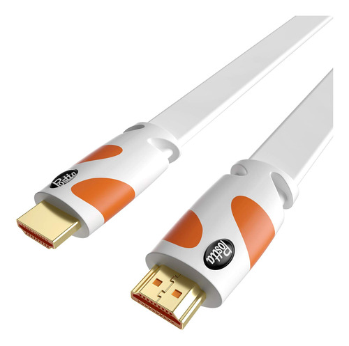 Cable Plano Hdmi 25 Pies Postta 4k Hdmi2.0 Cable Compatible