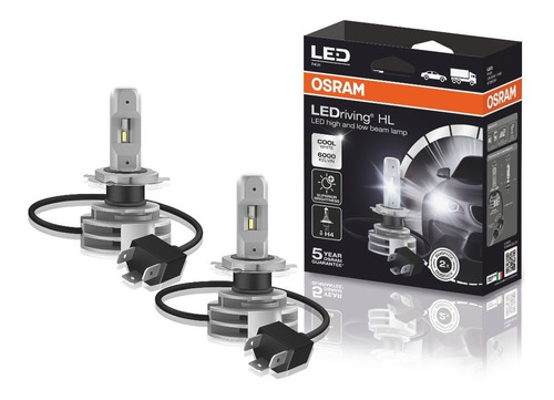 Lampara Led H4 Osram Led Premium 5 Años Gtia (par)