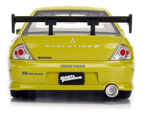 Jada Toys Fast & Furious De Brian Lancer Evolution Vii Mitsu