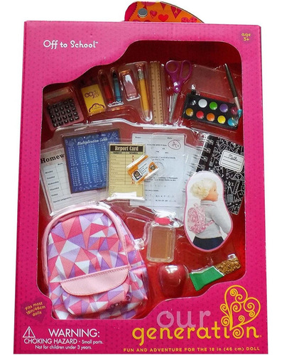 Our Generation Off To School Playset