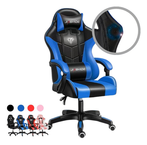 Silla Gamer Reclinable Ergonomica Escritorio Con Altavoces