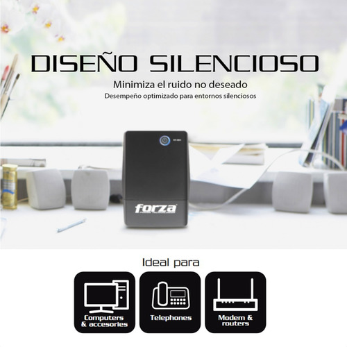 Ups Forza Nt-511 Interactiva 500va-250w 6 Salida
