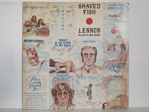 Lp John Lennon Plastic Ono Band Shaved Fish