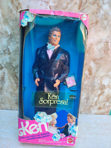 Ken Sorpresa Novio De Barbie Ojos Brillantes (Usado)